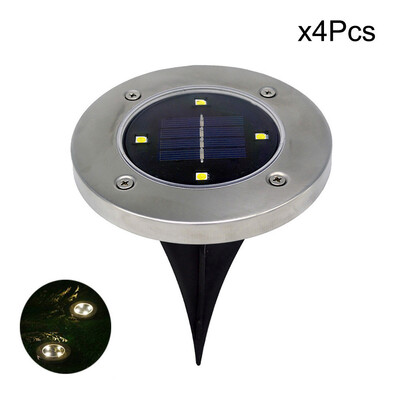 Siaonvr 4Pcs 4LED Solar Power Buried Light Under Ground Lamp Outdoor Path Garden Decking
Siaonvr 4Pcs 4LED Solar Power Buried Light Under Ground Lamp Outdoor Path Garden Decking