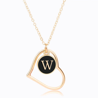 Hollow Love Heart Pendant Letters Necklace For Women Double Side Trendy Jewelry With Lettering From A-Z Necklaces&Pendants
Hollow Love Heart Pendant Letters Necklace For Women Double Side Trendy Jewelry With Lettering From A-Z Necklaces&Pendants