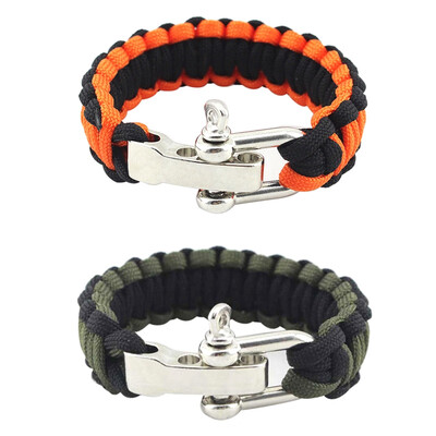 Outdoor Multi Tool Adjustable 7 Strands Braided Paracord Bracelet Wrist Strap Wristband Camping Adventure Accessories
Outdoor Multi Tool Adjustable 7 Strands Braided Paracord Bracelet Wrist Strap Wristband Camping Adventure Accessories