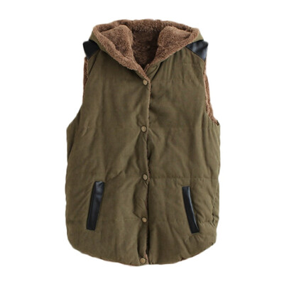 Roseonmyhand Women Hooded Vest Outwear Lady Warm Coat Long Thick Cotton Padded Slim Jacket
Roseonmyhand Women Hooded Vest Outwear Lady Warm Coat Long Thick Cotton Padded Slim Jacket