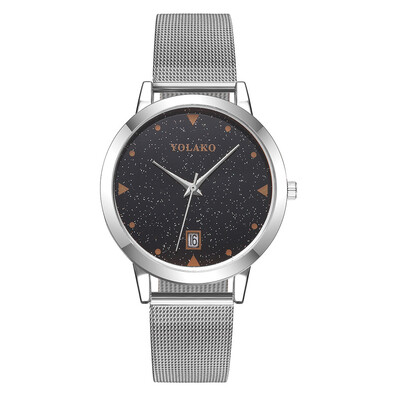 Luxury Women Romantic Dot Dial Wristwatch Mesh Belt Strap Designer Starry Sky Ladies Clock Casual Dress Gfit Zegarki Damskie50
Luxury Women Romantic Dot Dial Wristwatch Mesh Belt Strap Designer Starry Sky Ladies Clock Casual Dress Gfit Zegarki Damskie50