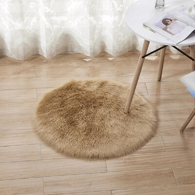 Soft Plush Round Fluffy Rugs Artificial Wool Floor Mat Carpet Home Decor for Living Room Bedroom Kids Room
Soft Plush Round Fluffy Rugs Artificial Wool Floor Mat Carpet Home Decor for Living Room Bedroom Kids Room