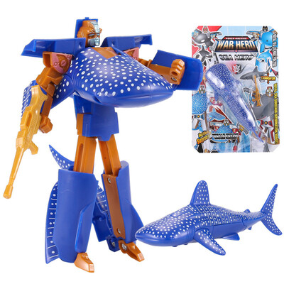 Tailored Childrens Toy Conversion Robot Shark Ocean Anime Figurine Gift for Christmas
Tailored Childrens Toy Conversion Robot Shark Ocean Anime Figurine Gift for Christmas