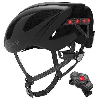 Adults Cycling Helmet BT Speaker Walkie Talkie SOS Alert Smart Bike Helmet with LED Warning Light
Adults Cycling Helmet BT Speaker Walkie Talkie SOS Alert Smart Bike Helmet with LED Warning Light