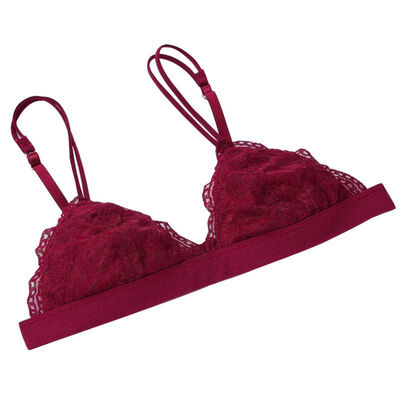 Women Solid Floral Sheer Lace Bra One Piece Wireless Cute Ladies Crop Top Female Lingerie
Women Solid Floral Sheer Lace Bra One Piece Wireless Cute Ladies Crop Top Female Lingerie