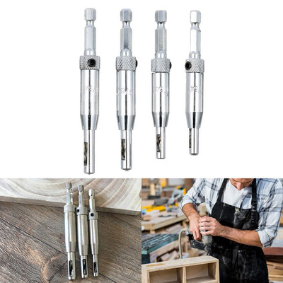 〖Follure〗Center Drill Bit Set Self Centering Hinge Tapper Core Hole Puncher Tools 
〖Follure〗Center Drill Bit Set Self Centering Hinge Tapper Core Hole Puncher Tools