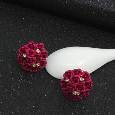 2019 Hot Sell Joyme Brand Summer Style luxury Rose Flower stud earrings for women Gold-Color Brincos
2019 Hot Sell Joyme Brand Summer Style luxury Rose Flower stud earrings for women Gold-Color Brincos