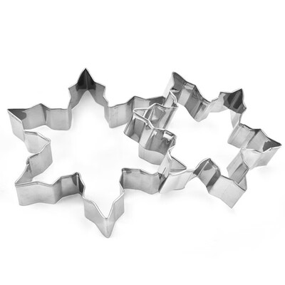 5pcs lot Snowflake Shape DIY Fondant Chocolate cake Decoration Mold Cookie Cutter Stainless Steel Snow Shape Cookie Mold
5pcs lot Snowflake Shape DIY Fondant Chocolate cake Decoration Mold Cookie Cutter Stainless Steel Snow Shape Cookie Mold