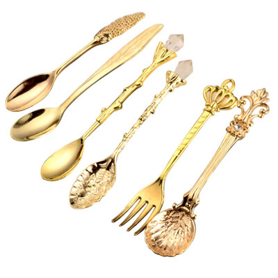 Spoon Coffee Spoon Set Vintage Table Spoon Antique Tea Spoons Coffee Royal Style Metal Carved Fork Tablespoons 6 PcsSet 20
Spoon Coffee Spoon Set Vintage Table Spoon Antique Tea Spoons Coffee Royal Style Metal Carved Fork Tablespoons 6 PcsSet 20