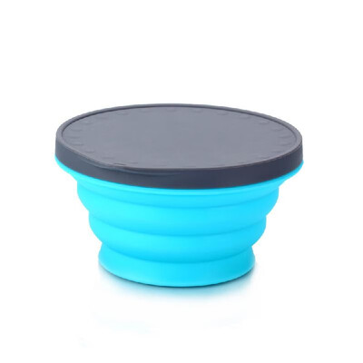 Portable Travel Outdoor Picnic Bowl Folding Retractable Food-grade Silicone Bowl Collapsible Lunch Box with Cover 720ml 
Portable Travel Outdoor Picnic Bowl Folding Retractable Food-grade Silicone Bowl Collapsible Lunch Box with Cover 720ml