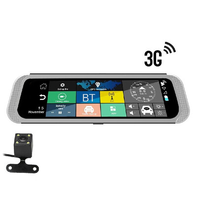 12V Car Rearview Mirror GPS Navigation DVR Camera 3G WIFI 686" Android 51 Video Recorder Dash Cam Recorder with 2 Cameras
12V Car Rearview Mirror GPS Navigation DVR Camera 3G WIFI 686" Android 51 Video Recorder Dash Cam Recorder with 2 Cameras