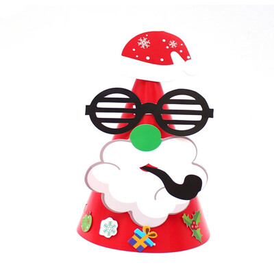 Tailored Christmas Decorations Cartoon Children Christmas Hat Cardboard Children Hat
Tailored Christmas Decorations Cartoon Children Christmas Hat Cardboard Children Hat