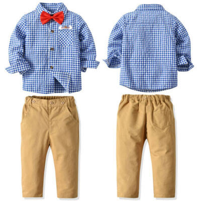 Toddler Baby Boys Kid Gentleman Outfits Bow Shirt Tops Pants Clothes 3PCS Outfit
Toddler Baby Boys Kid Gentleman Outfits Bow Shirt Tops Pants Clothes 3PCS Outfit