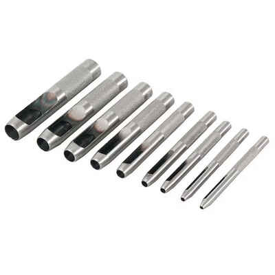 9PCS 25mm 10mm Carbon Steel Leather Punching Round Belt Punching Tool Hollow Drill Punch Kit
9PCS 25mm 10mm Carbon Steel Leather Punching Round Belt Punching Tool Hollow Drill Punch Kit