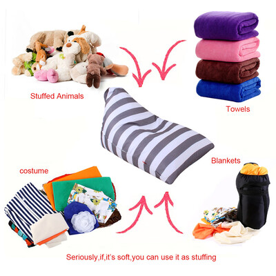 Siaonvr Kids Stuffed Animal Plush Toy Storage Bean Bag Soft Pouch Stripe Fabric Chair E
Siaonvr Kids Stuffed Animal Plush Toy Storage Bean Bag Soft Pouch Stripe Fabric Chair E