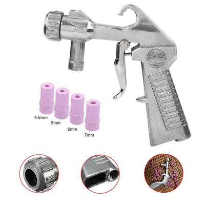 Sandblaster Air Siphon Sand Blasting Feed Blast Gun Ceramic Nozzle AbrasiveBlast GunBlasting Tool
Sandblaster Air Siphon Sand Blasting Feed Blast Gun Ceramic Nozzle AbrasiveBlast GunBlasting Tool