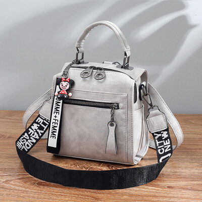 Bag girl fashion uses texture double shoulder backpack soft Han hundred oblique satchel ins single shoulder handheld
Bag girl fashion uses texture double shoulder backpack soft Han hundred oblique satchel ins single shoulder handheld