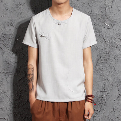 Toponeto Mens Summer Casual Vintage Pure Color Cotton Linen Short Sleeve T-Shirts Tops
Toponeto Mens Summer Casual Vintage Pure Color Cotton Linen Short Sleeve T-Shirts Tops
