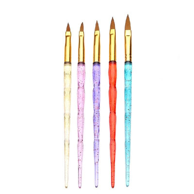 5Pcsset 1011131520mm Nail Art Acrylic UV Gel Extension Builder Acrylic Brush Crystal Handle Manicure Salon Tools
5Pcsset 1011131520mm Nail Art Acrylic UV Gel Extension Builder Acrylic Brush Crystal Handle Manicure Salon Tools