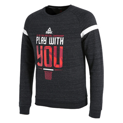 PEAK mens fashion round neck sweater autumn&winter new casual comfortable sports long sleeve DF683111 black flower gray X2L code
PEAK mens fashion round neck sweater autumn&winter new casual comfortable sports long sleeve DF683111 black flower gray X2L code