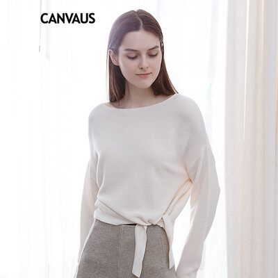 CANVAUS 2018 New Autumn Winter Women Knitwear Wool Pullovers Loose Casual Slash Neck Long Sleeve Knitted Short Sweaters FS226A
CANVAUS 2018 New Autumn Winter Women Knitwear Wool Pullovers Loose Casual Slash Neck Long Sleeve Knitted Short Sweaters FS226A