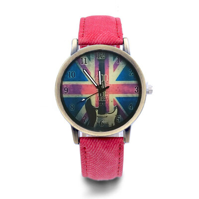 Bronze flag watch rice flag flag British flag guitar universal watch denim fashion watch
Bronze flag watch rice flag flag British flag guitar universal watch denim fashion watch