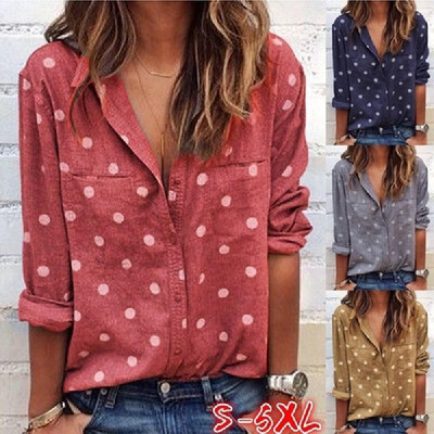 2019 AliExpress wish Amazon Amazon Europe hot sale explosions dot print long-sleeved shirt female 827 GDX10-06
2019 AliExpress wish Amazon Amazon Europe hot sale explosions dot print long-sleeved shirt female 827 GDX10-06