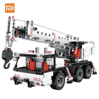 Xiaomi Mitu Building Blocks Miniature City Engineering Crane Robot Educational DIY Toys Car Truck 360° Rotating Control Steering F
Xiaomi Mitu Building Blocks Miniature City Engineering Crane Robot Educational DIY Toys Car Truck 360° Rotating Control Steering F