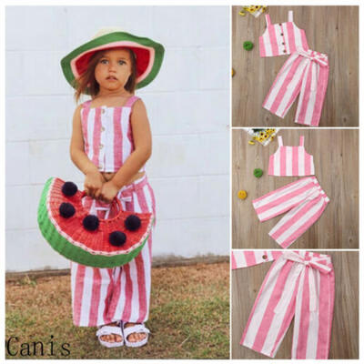 Fashion Toddler Kids Baby Girls T-shirt Tops Long Pants Sunsuit Outfits Clothes
Fashion Toddler Kids Baby Girls T-shirt Tops Long Pants Sunsuit Outfits Clothes