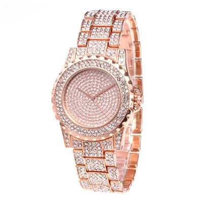 Crystal Starry Quartz Women Watch Fashionable Casual Alloy Skeleton Watch Wristwatch for Lady
Crystal Starry Quartz Women Watch Fashionable Casual Alloy Skeleton Watch Wristwatch for Lady
