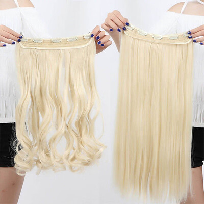 Synthetic Fiber Clips in on Hair Extension 34 Full Head One Piece 5 Clips Long Silky Curly Wavy
Synthetic Fiber Clips in on Hair Extension 34 Full Head One Piece 5 Clips Long Silky Curly Wavy