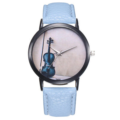 Womens Watches Bayan Kol Saaty Fashion Simple Violin Pattern Watch Reloj De Mujer Montre Femme Acier Inoxydable
Womens Watches Bayan Kol Saaty Fashion Simple Violin Pattern Watch Reloj De Mujer Montre Femme Acier Inoxydable