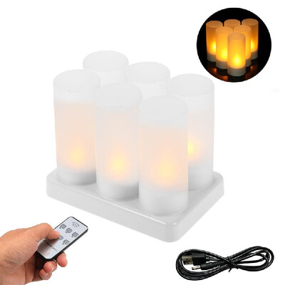 Set of 12 Rechargeable LED Yellow Flickering Flameless Tealight Candles Lights with Remote Control Frosted Cups Charging Base for
Set of 12 Rechargeable LED Yellow Flickering Flameless Tealight Candles Lights with Remote Control Frosted Cups Charging Base for