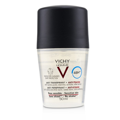 VICHY - Homme 48H Anti Perspirant & Anti-Stains Shirt Protection Roll-On For Sensitive Skin 50ml169oz
VICHY - Homme 48H Anti Perspirant & Anti-Stains Shirt Protection Roll-On For Sensitive Skin 50ml169oz