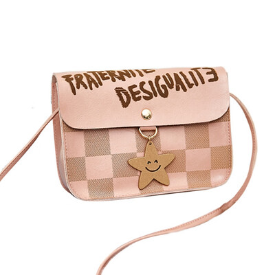 Shoulder Square Bag Star Smile Face Sequin Small Messenger Bag Ladies Korean Letter Print Mobile Phone Packet
Shoulder Square Bag Star Smile Face Sequin Small Messenger Bag Ladies Korean Letter Print Mobile Phone Packet