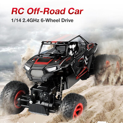 D819 114 24GHz 6WD RC Rock Crawler Buggy Climbing Off-Road Car Truck Kids Toy
D819 114 24GHz 6WD RC Rock Crawler Buggy Climbing Off-Road Car Truck Kids Toy