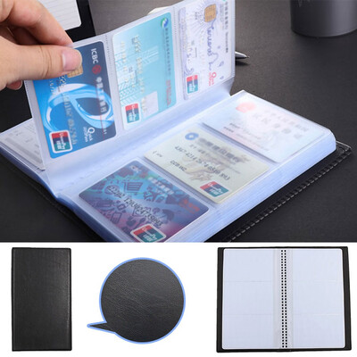 〖Follure〗Black Leather 120 Business Name Card Holder Book Wallet Cover Case Pouch Folder
〖Follure〗Black Leather 120 Business Name Card Holder Book Wallet Cover Case Pouch Folder