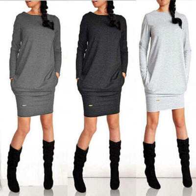 2018 Womens Cowl Neck Loose Long Sleeve Oversize Sweater Jumper Shirt Tops Dress
2018 Womens Cowl Neck Loose Long Sleeve Oversize Sweater Jumper Shirt Tops Dress