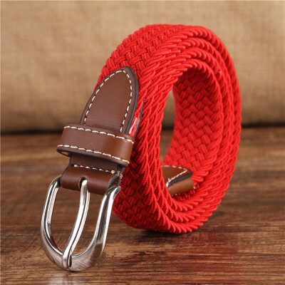 Fashion Unisex belt high quality Elastic tension canvas Alloy pin buckle Men&Women belt solid color casual cowboy Men belt
Fashion Unisex belt high quality Elastic tension canvas Alloy pin buckle Men&Women belt solid color casual cowboy Men belt