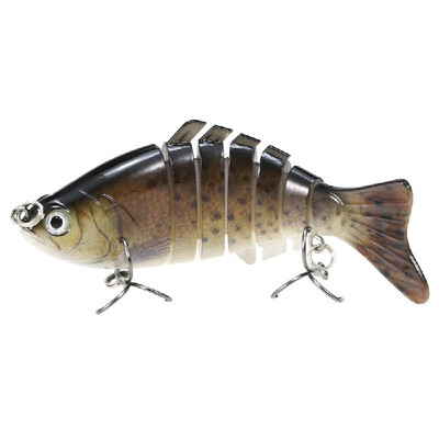 Multi Jointed Fishing Lure Lifelike 7 Segments Hard Crankbait Fishing Lure Swimbait Fish Hook Fishing Tackle
Multi Jointed Fishing Lure Lifelike 7 Segments Hard Crankbait Fishing Lure Swimbait Fish Hook Fishing Tackle