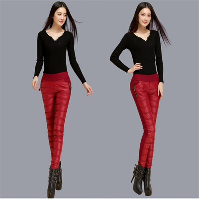 The new autumnwinter 2018 down trousers for women wear thin&thick cotton-padded trousers with warm&down trim trousers
The new autumnwinter 2018 down trousers for women wear thin&thick cotton-padded trousers with warm&down trim trousers