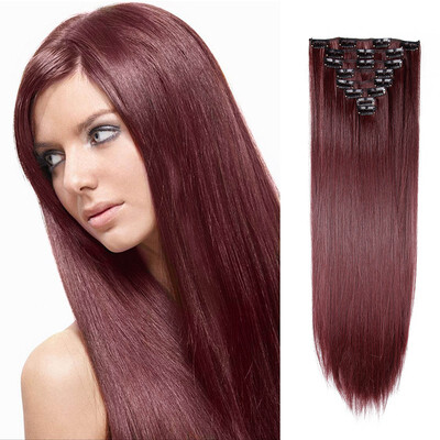 8 PcsSet Fashion Long Curly Wavy Straight Clip In Hair Extension Sexy Heat Resistant Party Hair Natural Synthetic Hair For Women
8 PcsSet Fashion Long Curly Wavy Straight Clip In Hair Extension Sexy Heat Resistant Party Hair Natural Synthetic Hair For Women