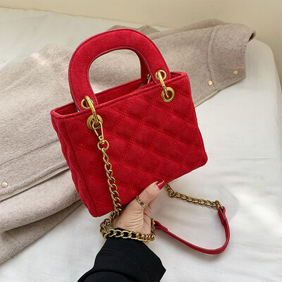 Frosted texture small bag women 2019 new Korean Ling lattice chain messenger bag Joker hand bill of lading shoulder small square b
Frosted texture small bag women 2019 new Korean Ling lattice chain messenger bag Joker hand bill of lading shoulder small square b