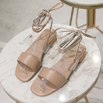 Sandals women wear Korean version of open-toed cross-tie Roman shoes flat-bottomed simple beach sandals tide
Sandals women wear Korean version of open-toed cross-tie Roman shoes flat-bottomed simple beach sandals tide