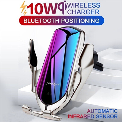 New 10W Automatic Infrared Induction Clamping Wireless Car Charger 360 Degree Rotation Phone Charging Mount
New 10W Automatic Infrared Induction Clamping Wireless Car Charger 360 Degree Rotation Phone Charging Mount