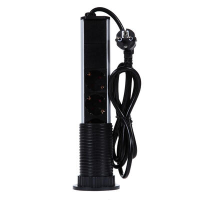 PULL POP UP Electrical 3 Plug Socket 2 USB Kitchen Table Socket Retractable
PULL POP UP Electrical 3 Plug Socket 2 USB Kitchen Table Socket Retractable