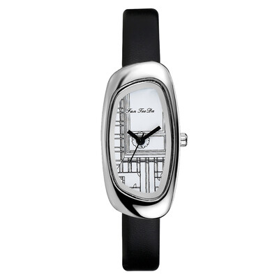 Fanteeda FD026 Women Unique Case Leather Band Quartz Watch 
Fanteeda FD026 Women Unique Case Leather Band Quartz Watch