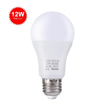 12W LED Bulbs E27 Light Bulbs Energy Saving White Light 6000-6500K High Brightness Lamp for Bedroom Living Room 85V-265V
12W LED Bulbs E27 Light Bulbs Energy Saving White Light 6000-6500K High Brightness Lamp for Bedroom Living Room 85V-265V