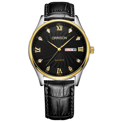 Watch double calendar mens watch womens watch quartz watch steel belt watch waterproof fashion business movement
Watch double calendar mens watch womens watch quartz watch steel belt watch waterproof fashion business movement