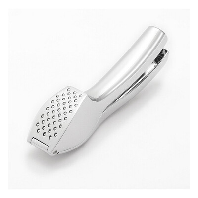 Press the garlic